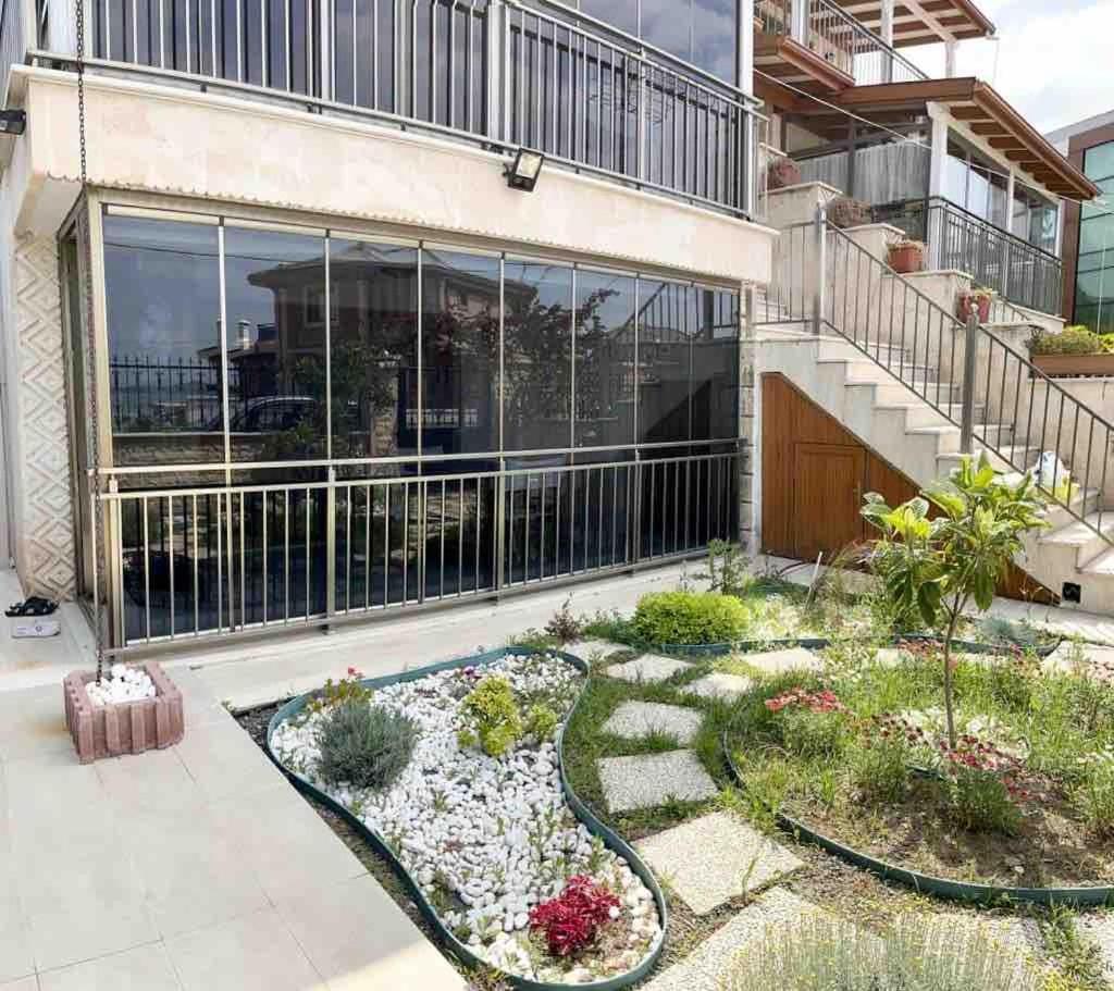 Ayvilla Garden Floor With Garden Use, Sea View Ayvalı Esterno foto